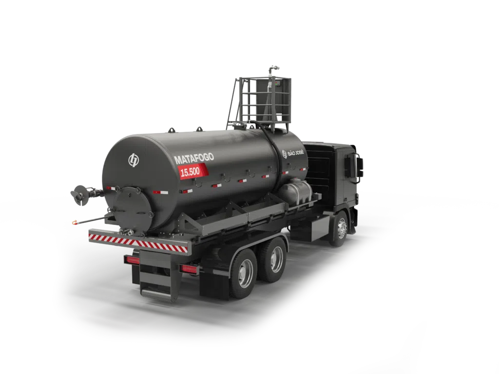 Tanque Mata Fogo Roll On Roll Off — Combate a incêndio